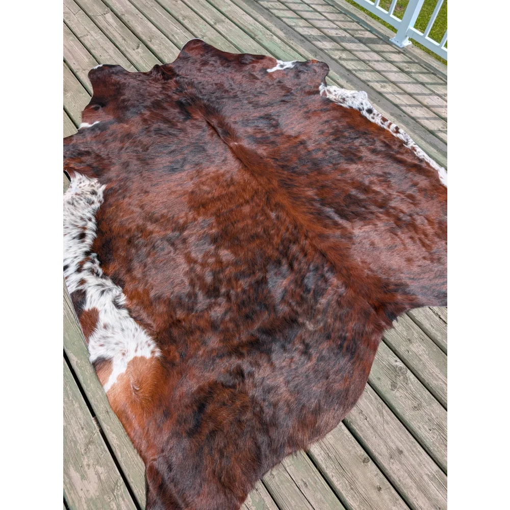 ASM#108❤️79’’ x 75’’ Lovely Large Cowhide Rug - rug