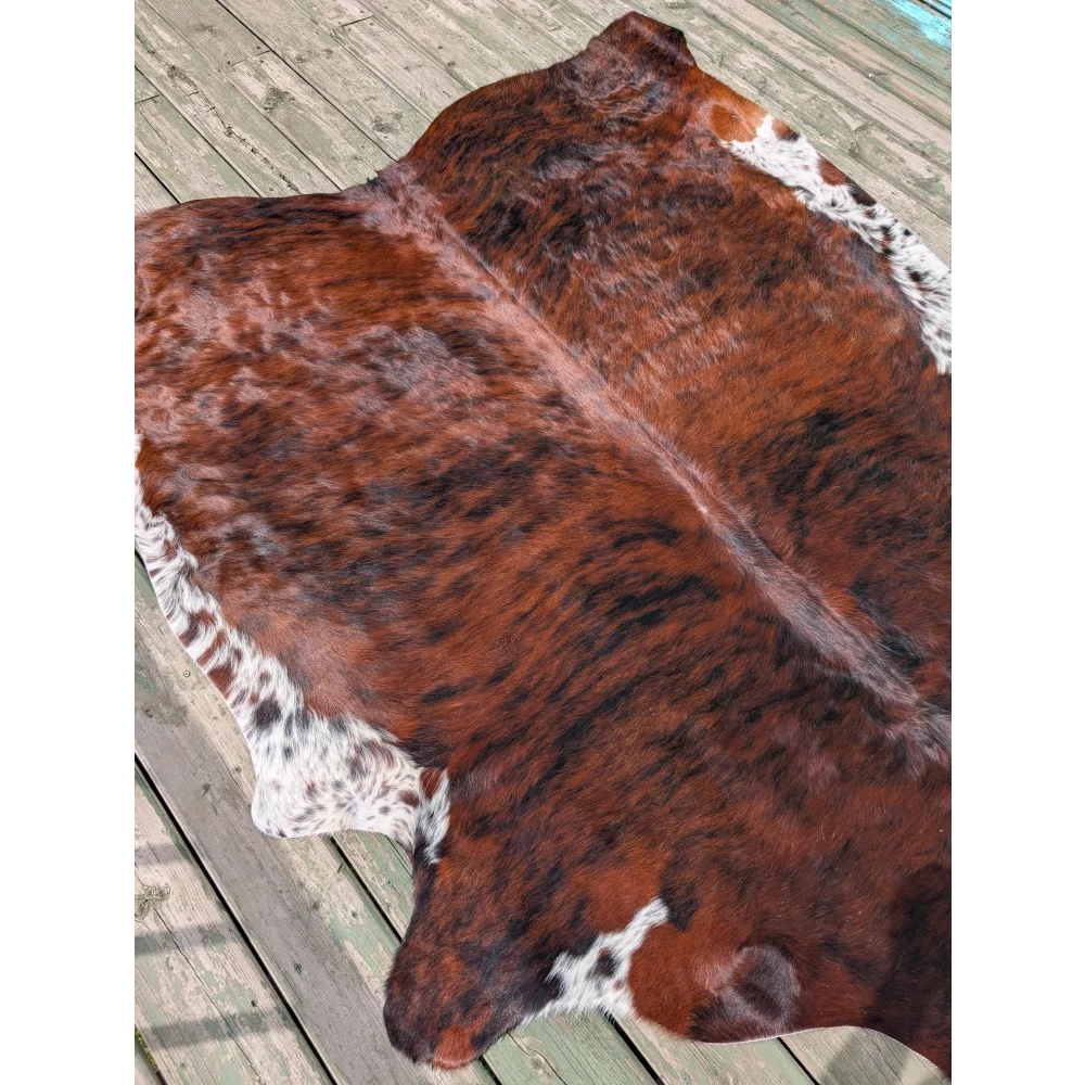 ASM#108❤️79’’ x 75’’ Lovely Large Cowhide Rug - rug