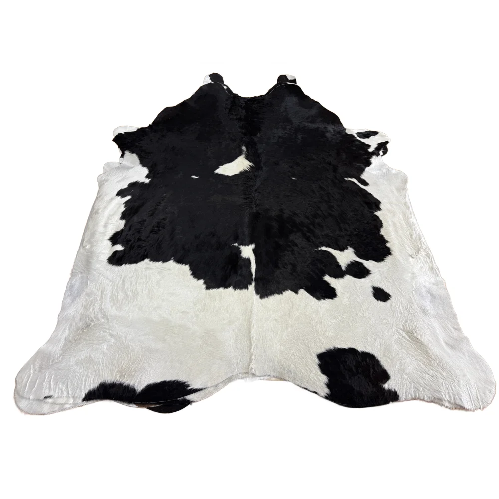 BlackWht#24❤️ Lovely Extra Large Cowhide Rug - rug
