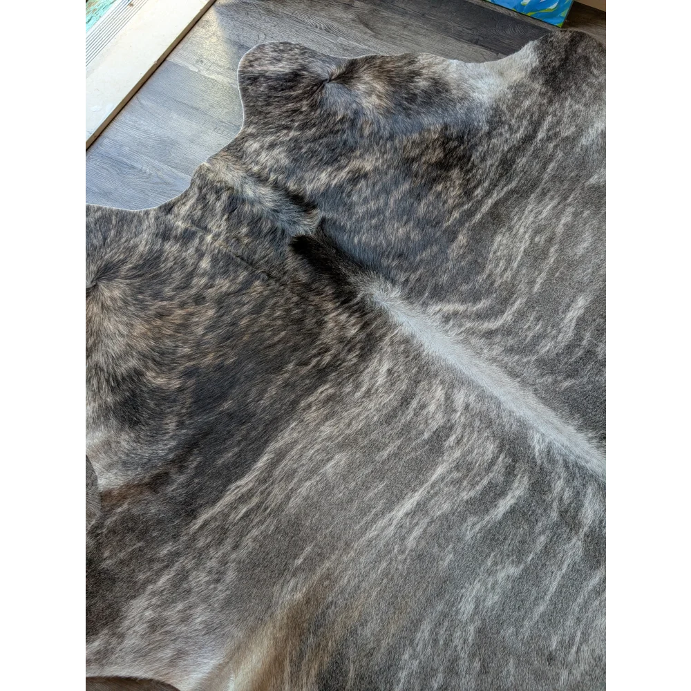 ExoticGrey#537❤️94.5’’ x 86’’ Lovely Extra Large Cowhide Rug - rug