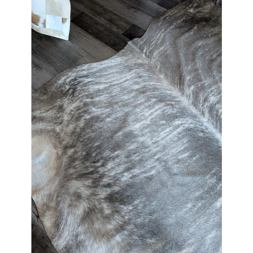 ExoticGrey#537❤️94.5’’ x 86’’ Lovely Extra Large Cowhide Rug - rug