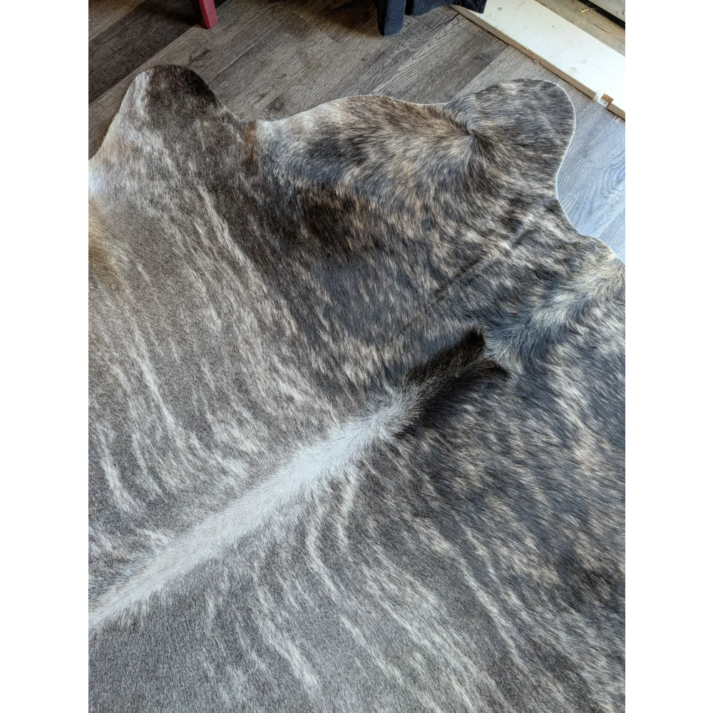 ExoticGrey#537❤️94.5’’ x 86’’ Lovely Extra Large Cowhide Rug - rug