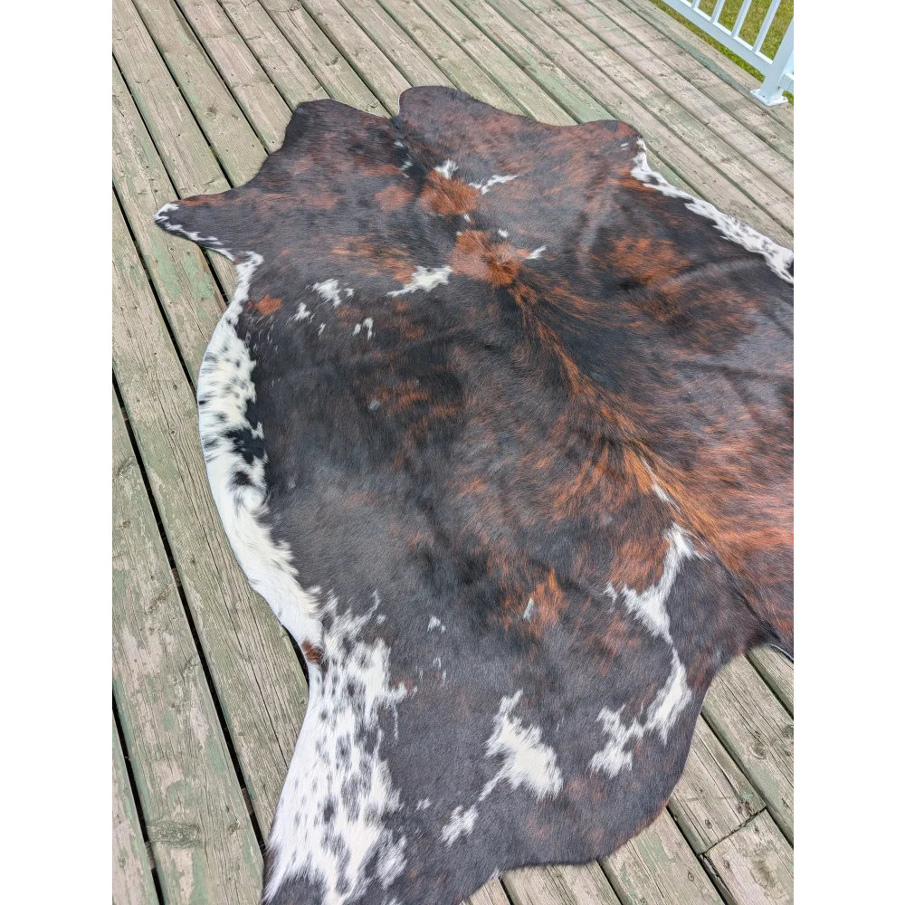 TRI#66❤️84’’ x 78’’ Lovely Extra Large Cowhide Rug - rug